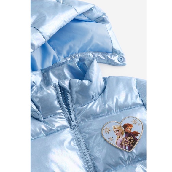 H&M Disney Frozen Puffer Coat - Picture 2 of 6